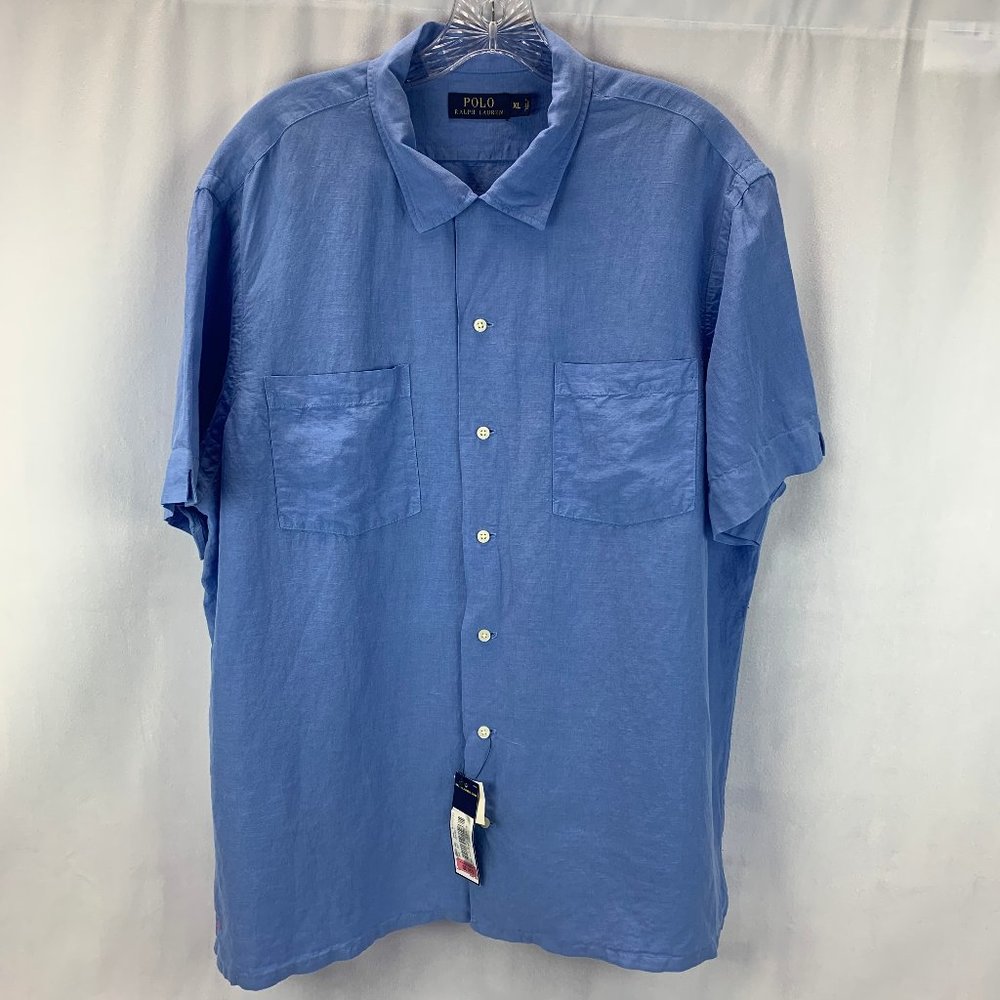 Ralph Lauren short sleeve button down shirt NWT